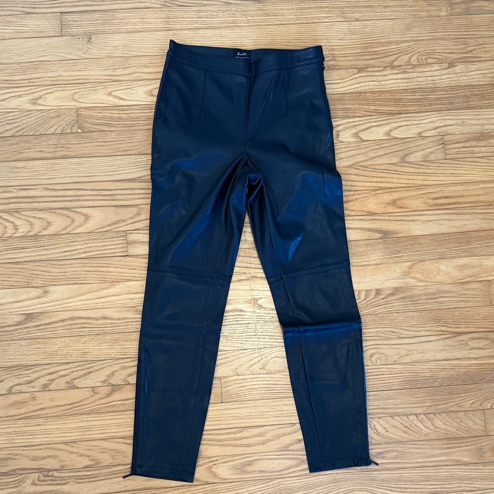 Bardot Black Leather Pants